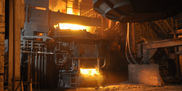 Production of steel